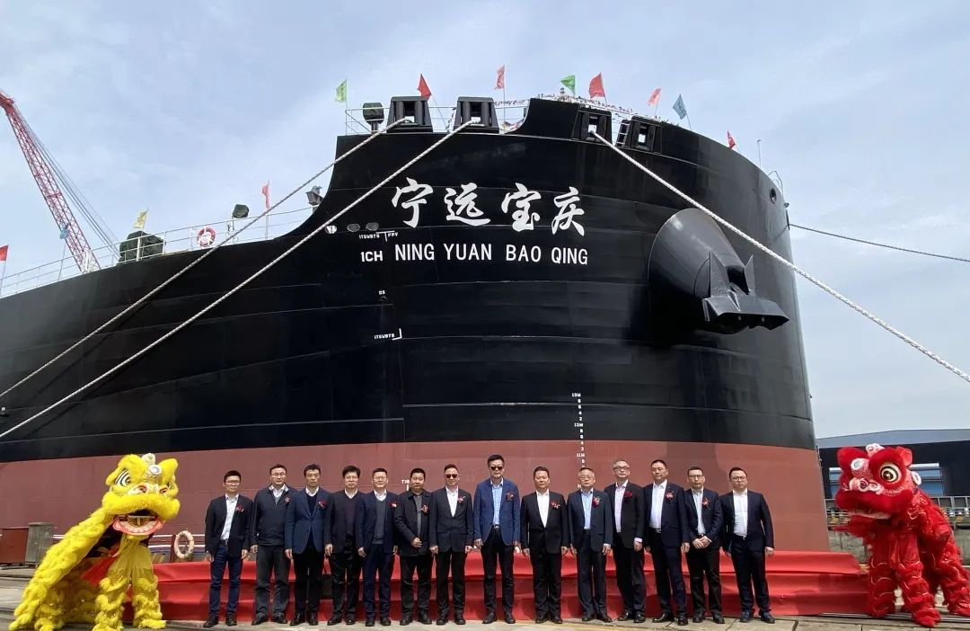宁波远洋59000吨内贸首制船电气设备国瑞科技制造