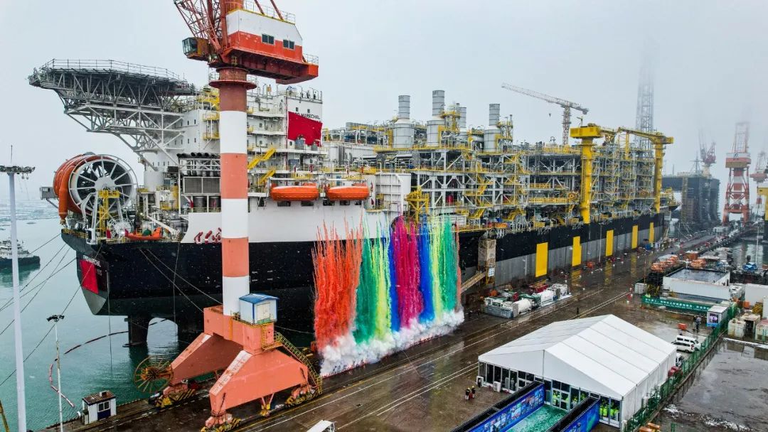 全球首艘高压海底分离技术30万吨“海上石油加工厂”交付，国瑞配套照明及小动力分电箱系统