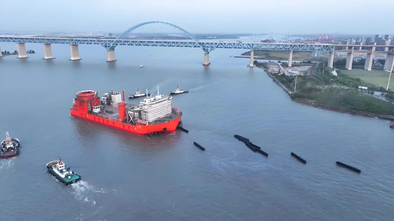 全球最大！国瑞科技助力“正力3500”海上风电安装平台下水！