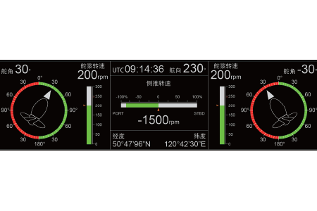 驾驶室顶部仪表板